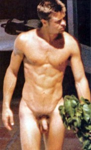Brad Pitt nude cock!