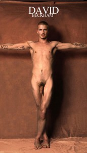 David Beckham nude cock!